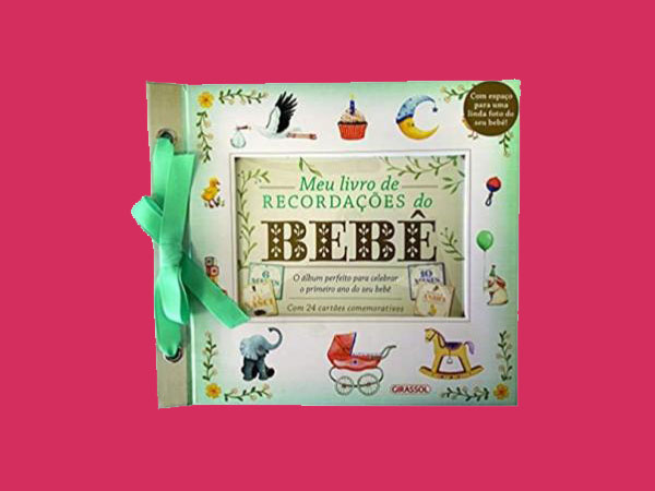 Explore os 10 Melhores Livros do Bebê - Livro de Recordações